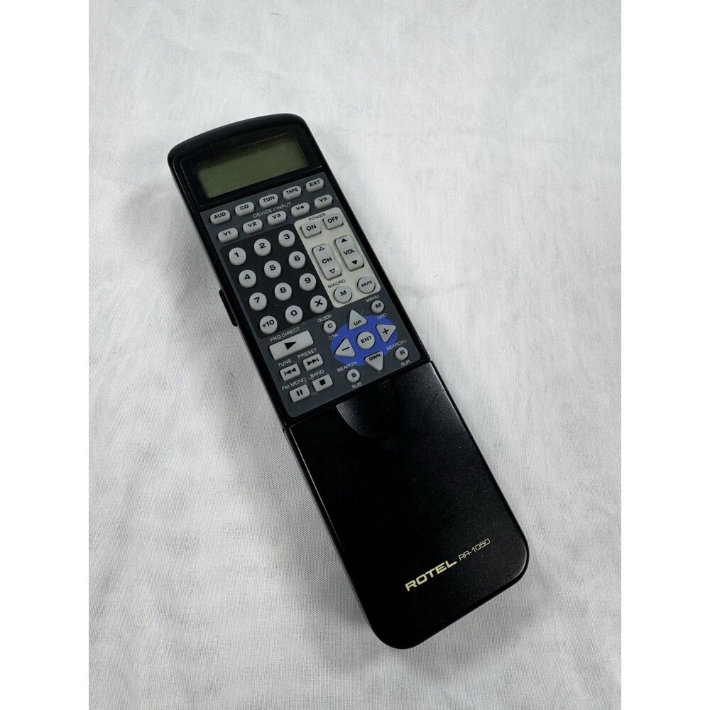 ROTEL RR-1050 UNIVERSAL LEARNING REMOTE CONTROL -TESTED & WORKING